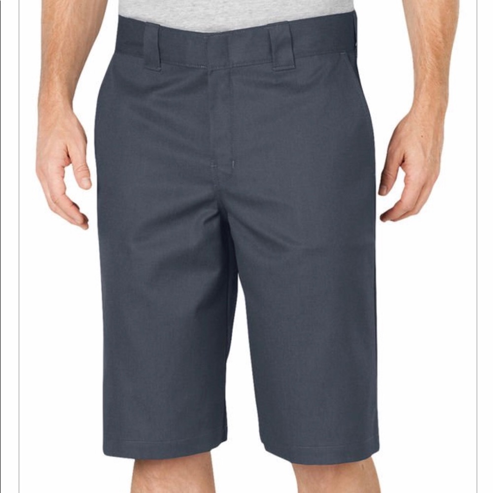 Grey work shorts